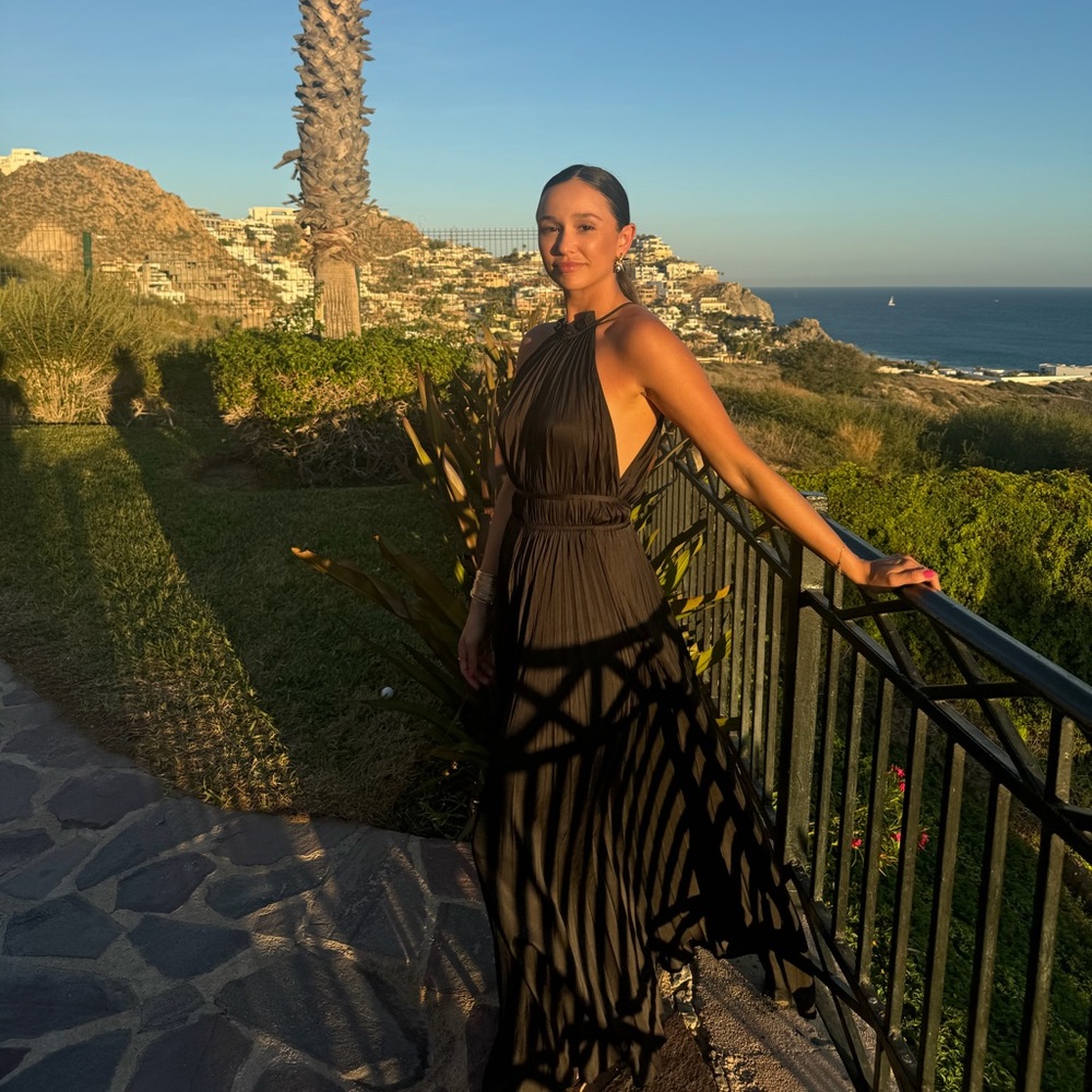 Maje Black Maxi Dress